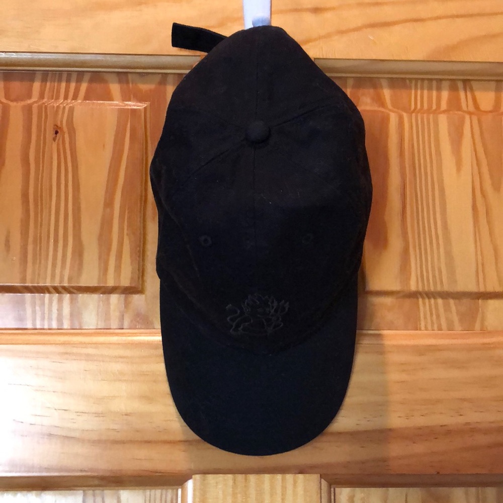 “Cupid devil” embroidered black hat